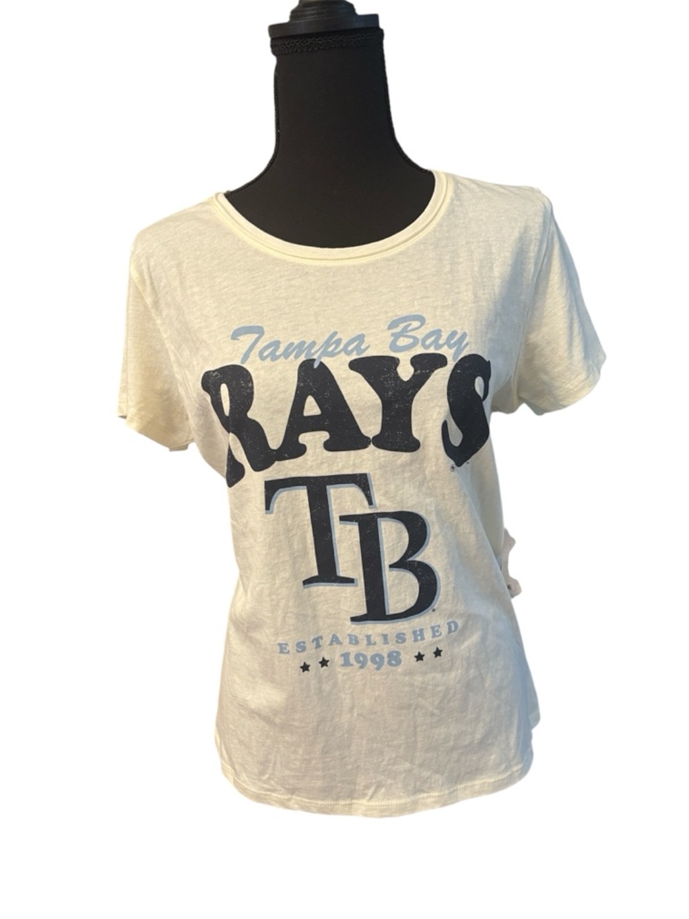 Women’s ‘47 Brand Tampa Bay Rays Throwback Tee NWT Size Medium